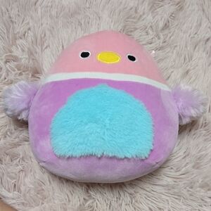 Lilibet The Pastel Duck 8" Squishmallows Pink, Purple, and Blue Stuffed Toy